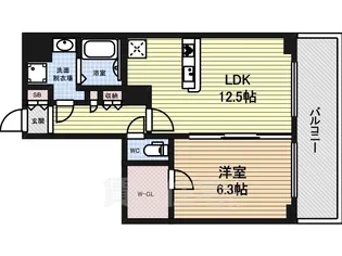 アデグランツ上前津【10階】の間取り