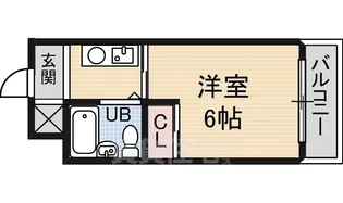 メゾン・ド・ソアレ【5階】の間取り
