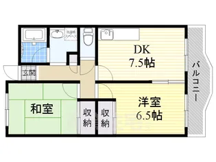 カーサ・ドマーニ【4階】の間取り