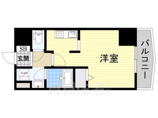 ノルデンハイム新大阪2【8階】の間取り