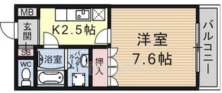ロイヤルヒルズ【2階】の間取り