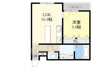 ノイヴェルM【3階】の間取り
