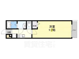 大阪府摂津市千里丘東4丁目【マンション】の間取り