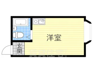 プレアール塚本7【1階】の間取り