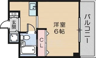 ボーン出屋敷【2階】の間取り