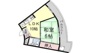 レドンダカサ玉川【1階】の間取り