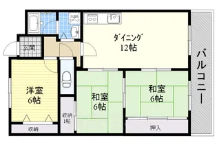 エスペーロ伊丹西【5階】の間取り