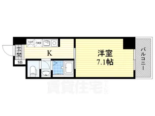 S-FORT神宮南【10階】の間取り
