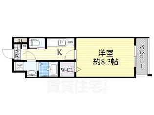 S-FORT堀田通【5階】の間取り