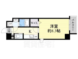 S-FORT堀田通【5階】の間取り