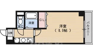ジュネス二条【3階】の間取り
