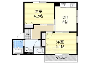 PRUNO(プルーノ)【1階】の間取り