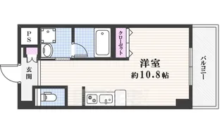 セントフィオーレ神宮【4階】の間取り