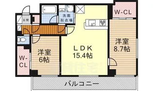 サリジェール瑞穂【3階】の間取り