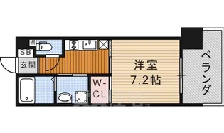 アデグランツ大須【4階】の間取り