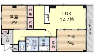 フォレスタ【1階】の間取り