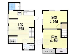 新和マンション【1階】の間取り