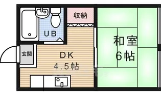 アネックス大竹【3階】の間取り