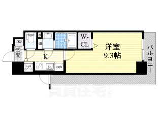 大阪府堺市堺区南安井町6丁【マンション】の間取り