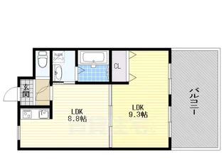 ハーティ スマイル【2階】の間取り