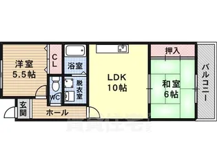 マンションあひる【2階】の間取り