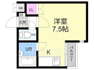 ハウスオブローゼ【2階】の間取り