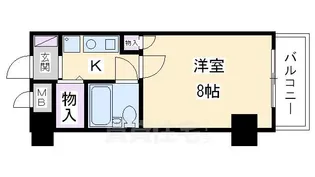 ライオンズマンション京都西陣【11階】の間取り