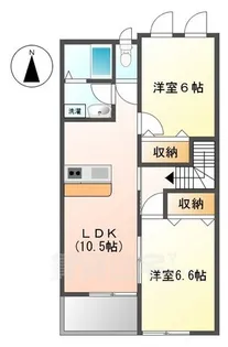 フォルムフィールド・コート【2階】の間取り