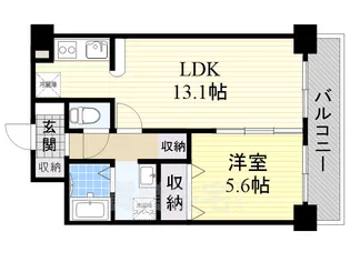 アクシス【3階】の間取り