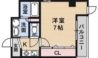 イシダビル【3階】の間取り