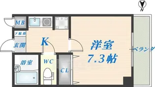 Rinon小路東【3階】の間取り