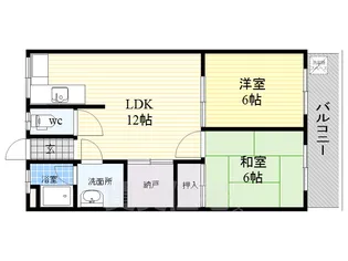 マンション芝【2階】の間取り