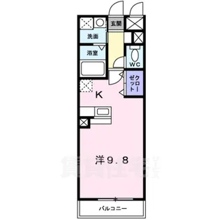 京都府京都市西京区松尾鈴川町【アパート】の間取り