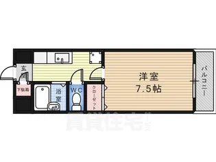 IBC中百舌鳥【4階】の間取り