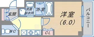 KAISEI神戸海岸通【6階】の間取り
