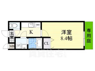 大阪府堺市西区鳳西町2丁【アパート】の間取り