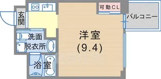 イーストヴィレッジ三宮【4階】の間取り
