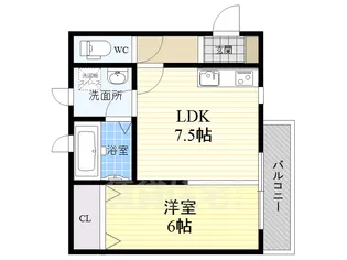 sumisei照ヶ丘【3階】の間取り