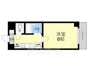 サンホームズ内山【6階】の間取り