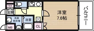プレッツァ新大阪【4階】の間取り