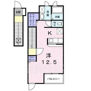 サンフルールMD【2階】の間取り