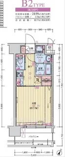 アール大阪リュクス【10階】の間取り
