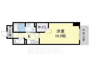 ランドハウスグランドウエスト【4階】の間取り