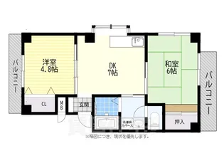メゾン・ユニ【3階】の間取り