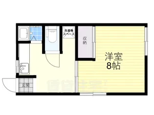 水田ハイツ【2階】の間取り