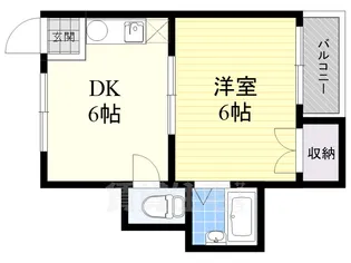 リテシュロット【4階】の間取り