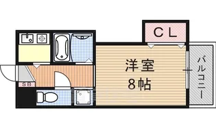 メゾン東大津【1階】の間取り