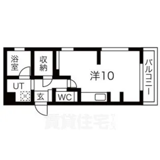 Mina八事石坂【2階】の間取り
