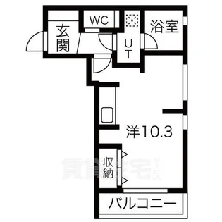 Mina八事石坂【5階】の間取り