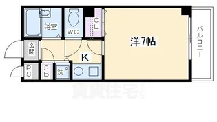 グランデ御池【3階】の間取り
